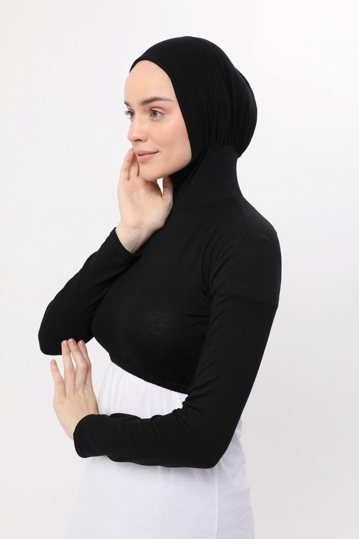 Altobeh Uzun Kollu Boyunluklu Boneli Yarım Body görsel 5