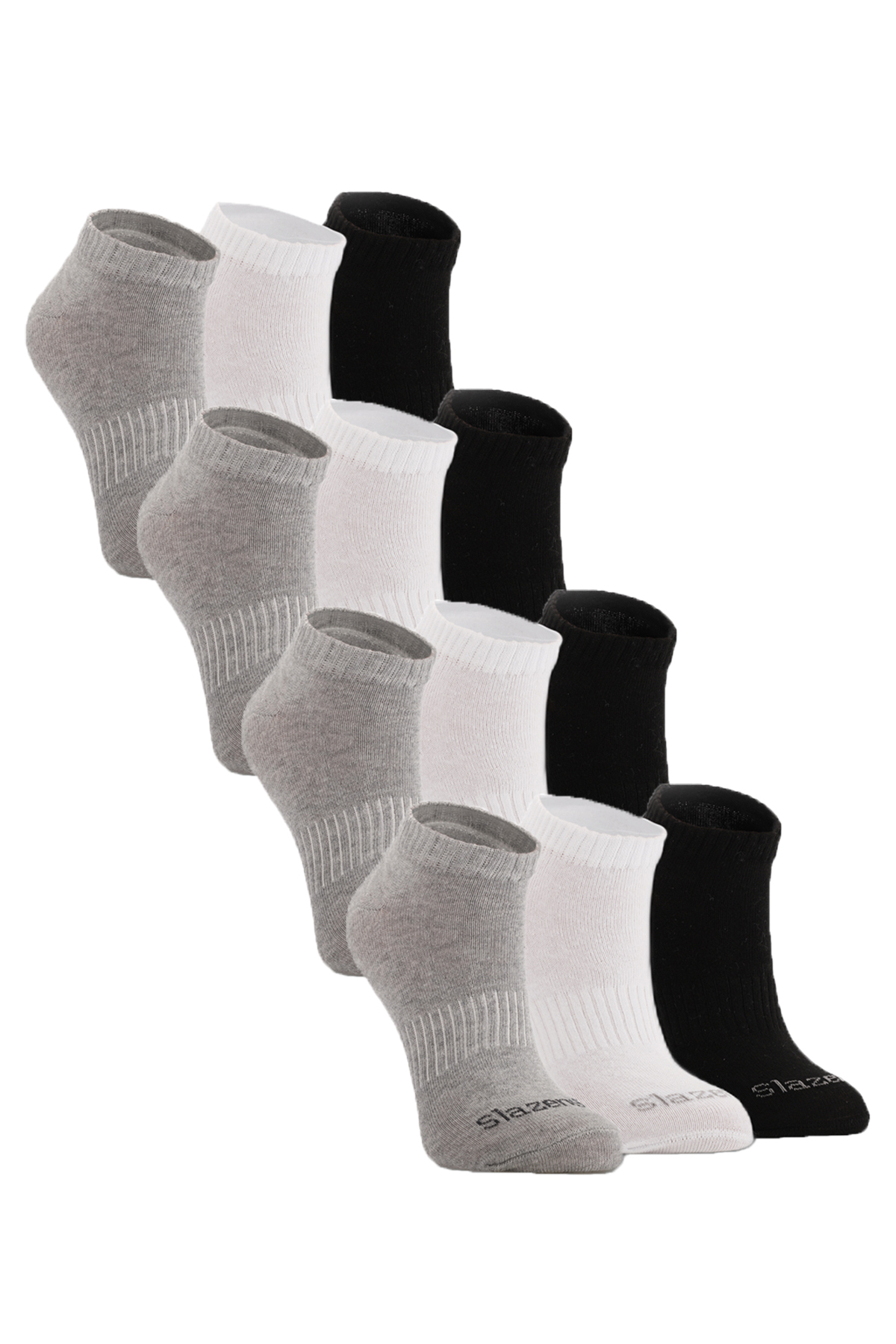 SLAZENGER JAMAL 12 li Set Kadın Karışık Çorap