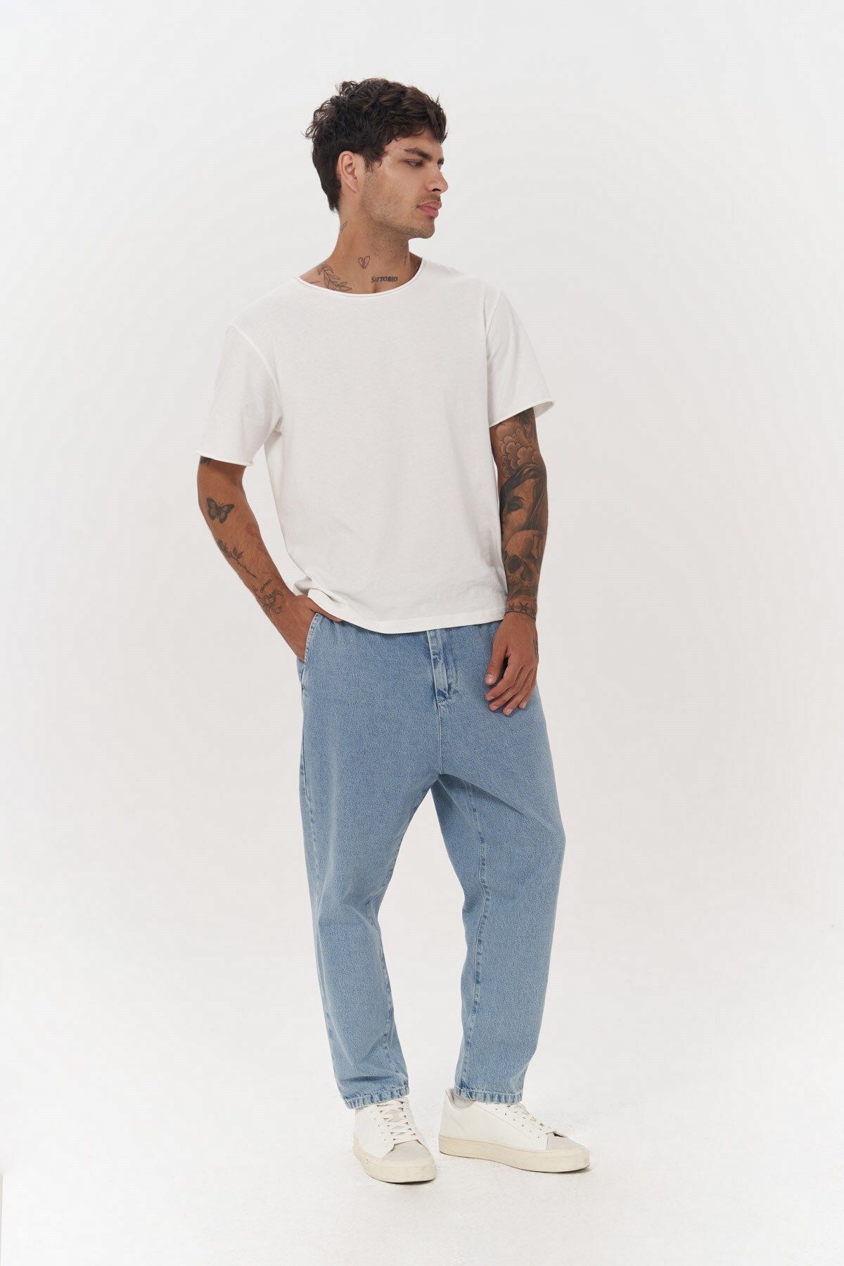 Mai Collection Tanner Buz Mavi Erkek Jean Pantolon