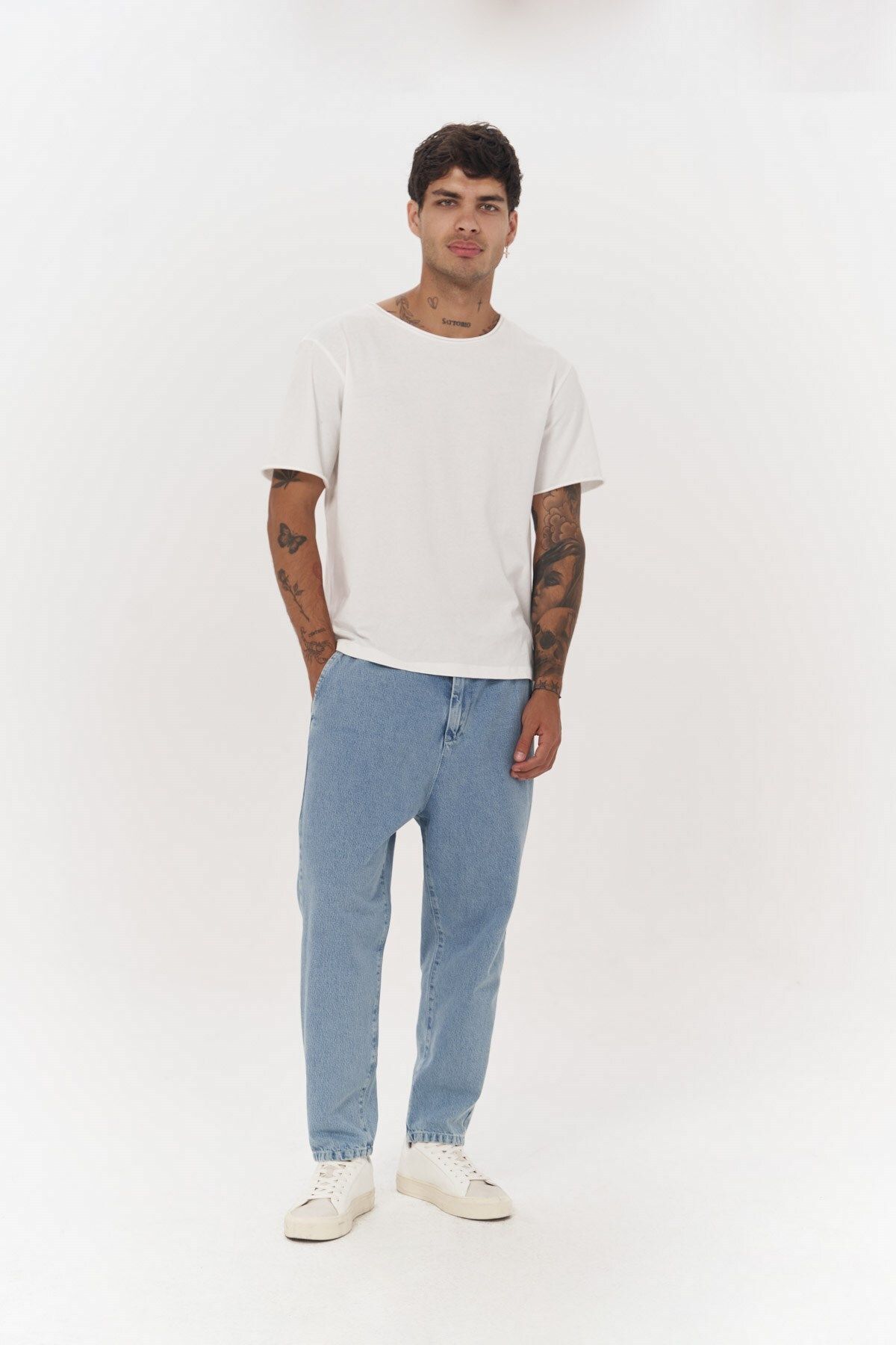 Mai Collection Tanner Buz Mavi Erkek Jean Pantolon görsel 2