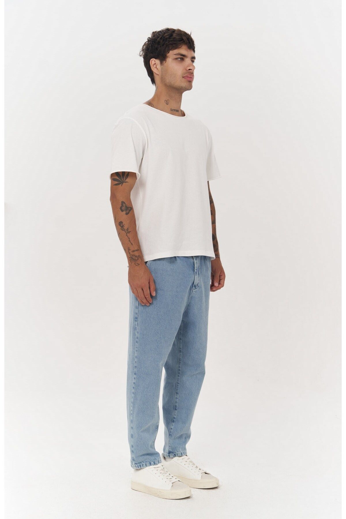 Mai Collection Tanner Buz Mavi Erkek Jean Pantolon görsel 4