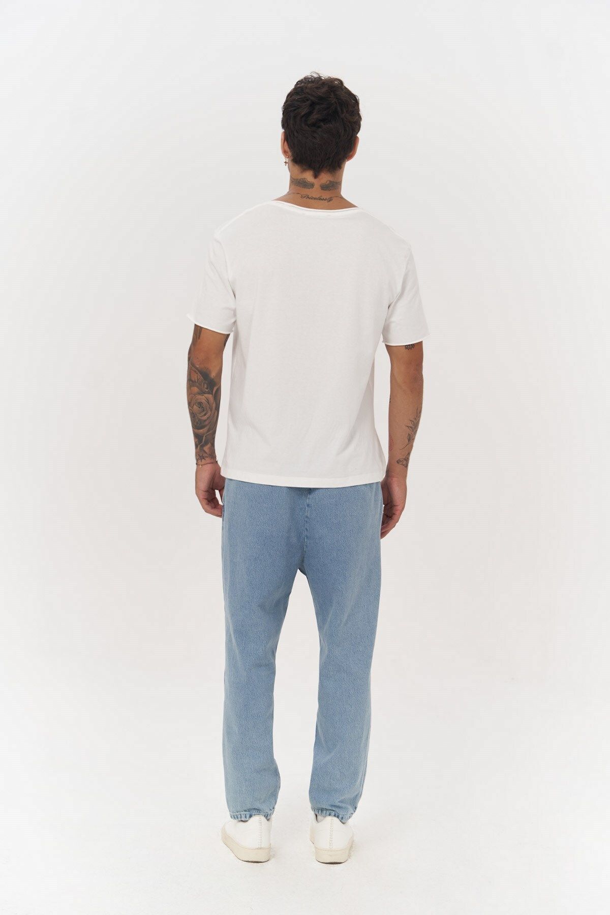 Mai Collection Tanner Buz Mavi Erkek Jean Pantolon görsel 5