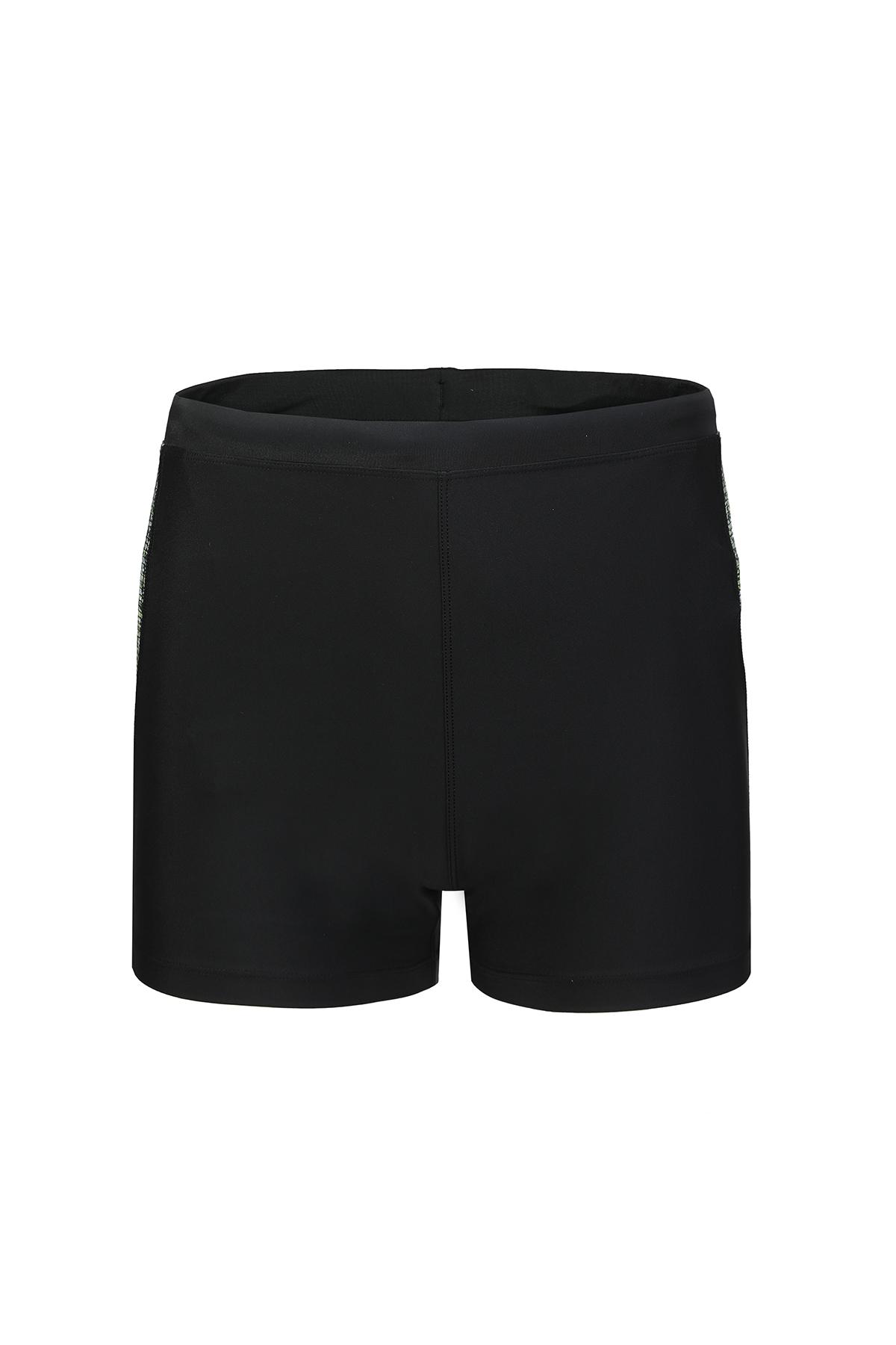 SLAZENGER Spl Boxer Sn43 Erkek Mayo Siyah / Yeşil