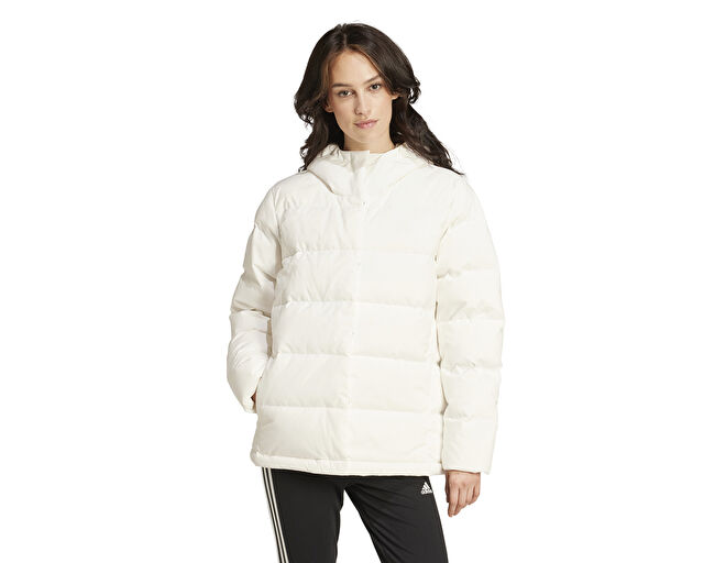 Adidas W Helionic Ho J Kadın Günlük Mont IX8863 Beyaz