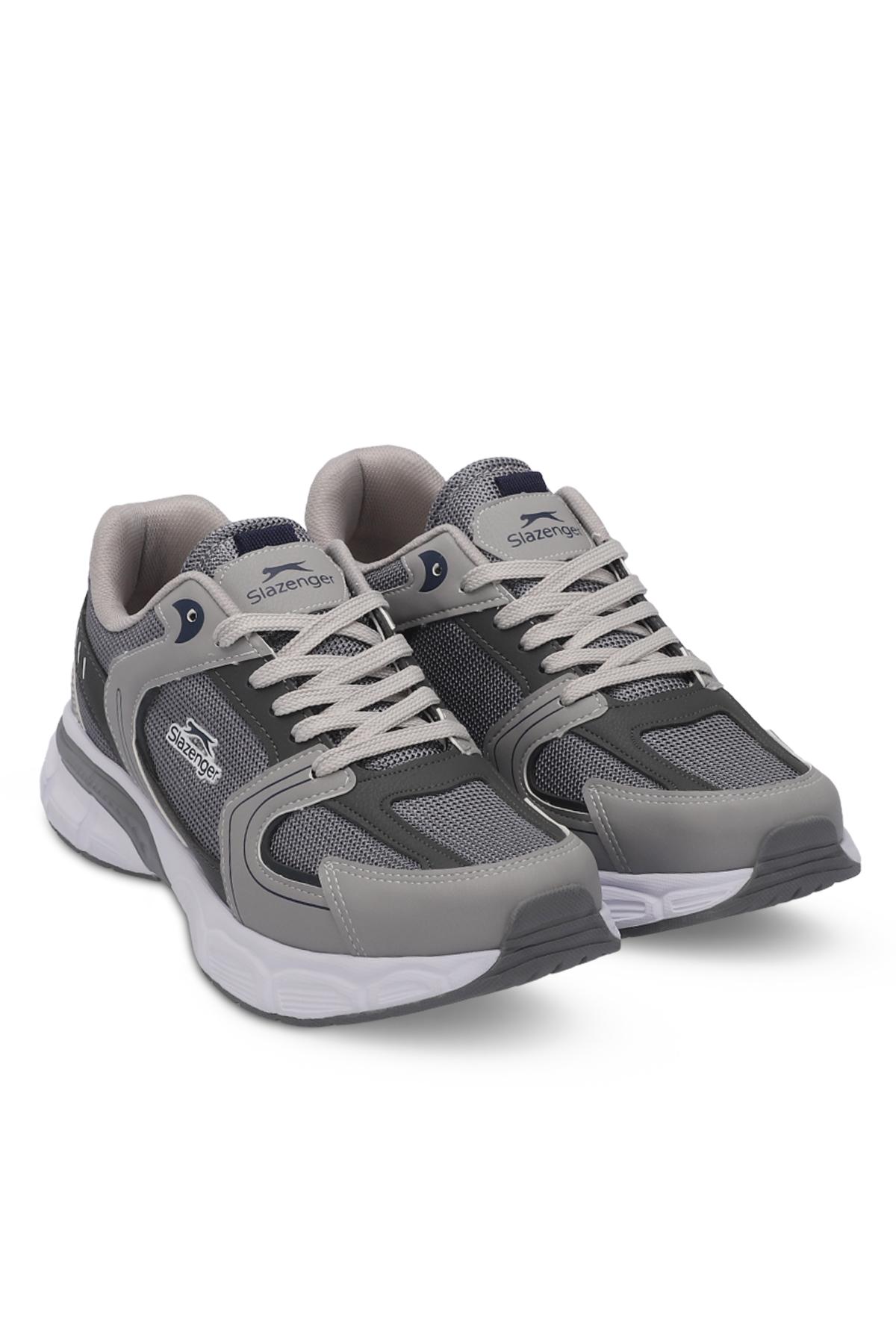 SLAZENGER ZEX Erkek Sneaker Ayakkabı Koyu Gri görsel 2