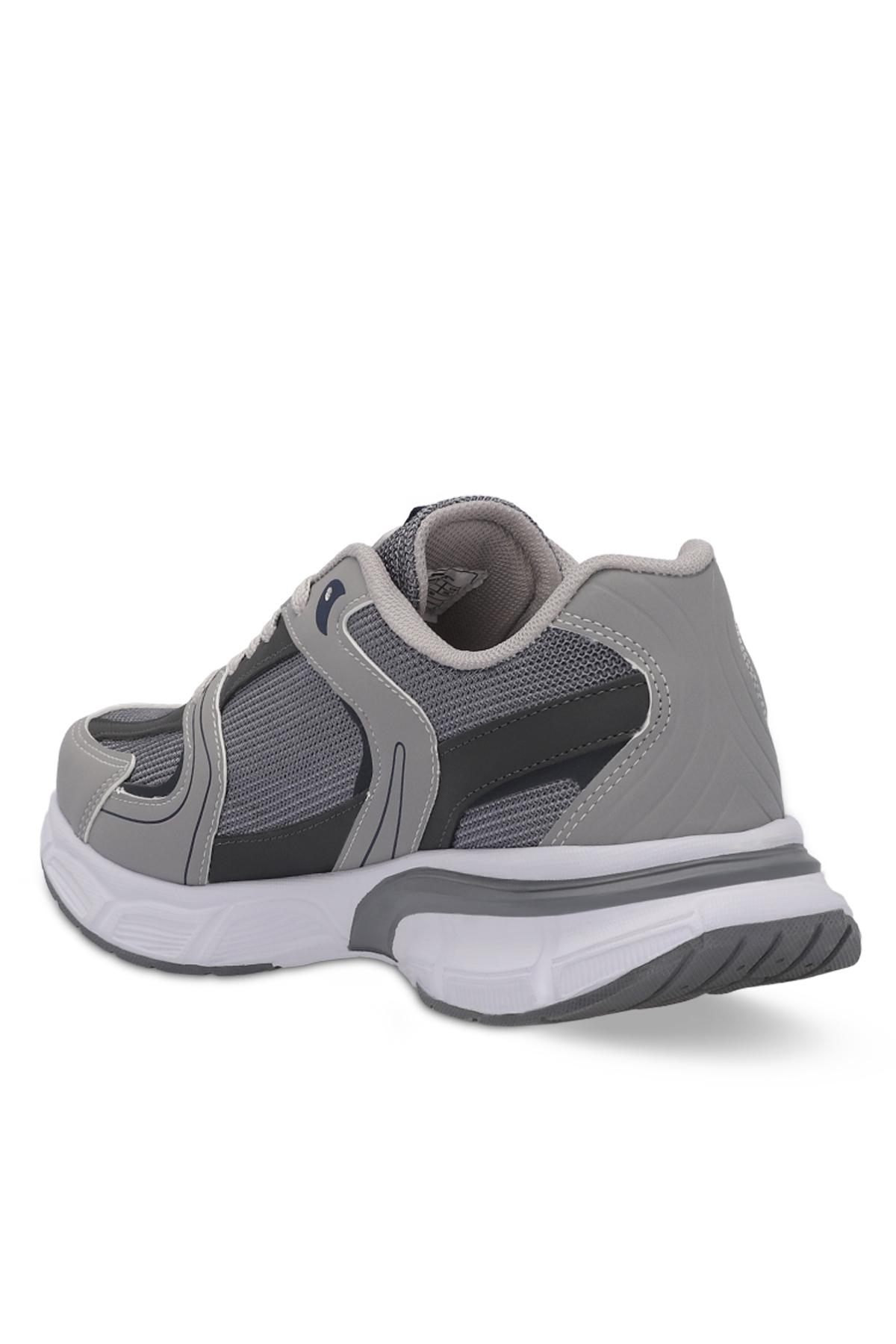 SLAZENGER ZEX Erkek Sneaker Ayakkabı Koyu Gri görsel 3