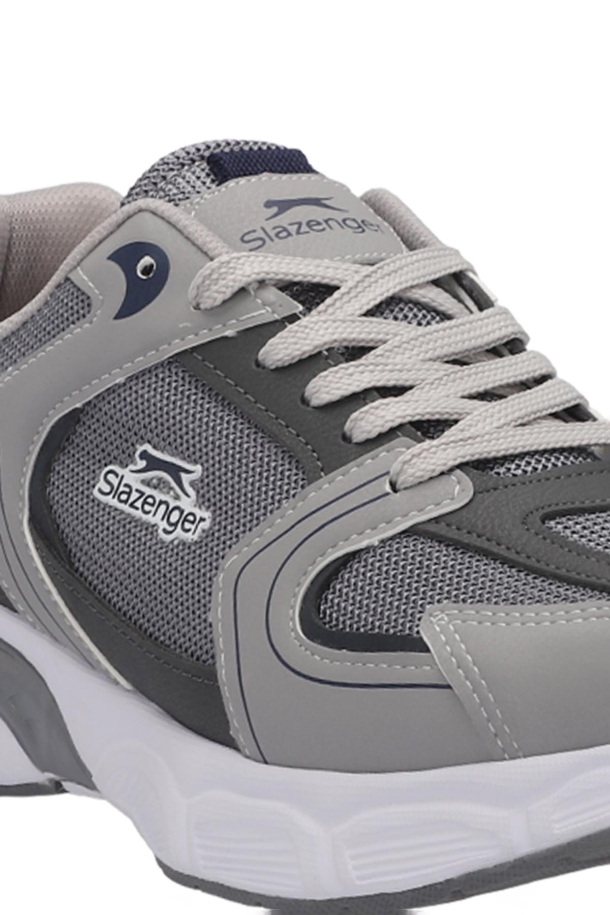 SLAZENGER ZEX Erkek Sneaker Ayakkabı Koyu Gri görsel 4