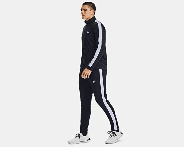 Under Armour Ua Rival Knit Track Suit Erkek Günlük Eşofman Takımı 1357139-001 Siyah görsel 4