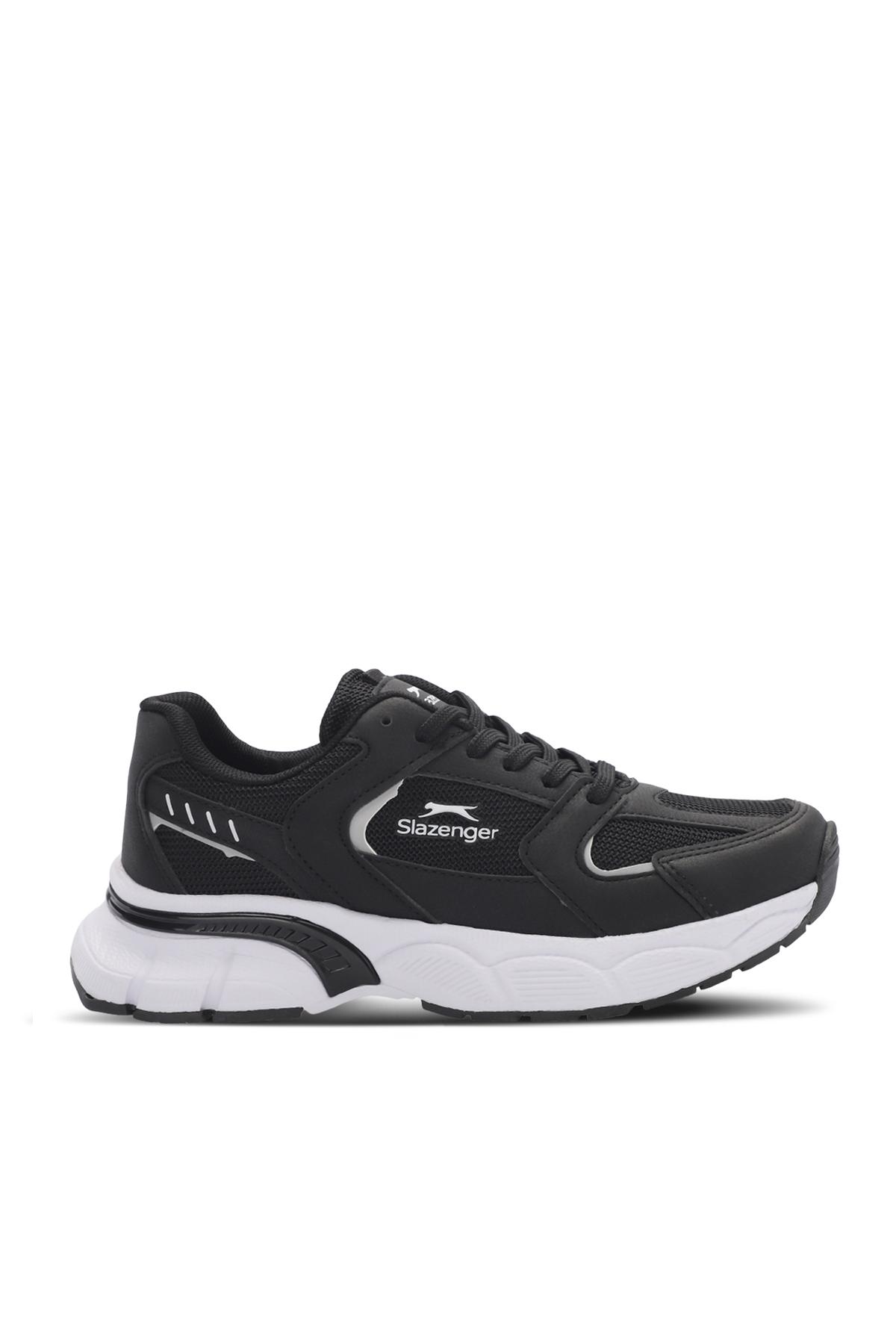 SLAZENGER ZEX Kadın Sneaker Ayakkabı Siyah / Beyaz