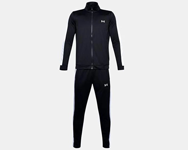 Under Armour Ua Rival Knit Track Suit Erkek Günlük Eşofman Takımı 1357139-001 Siyah görsel 5