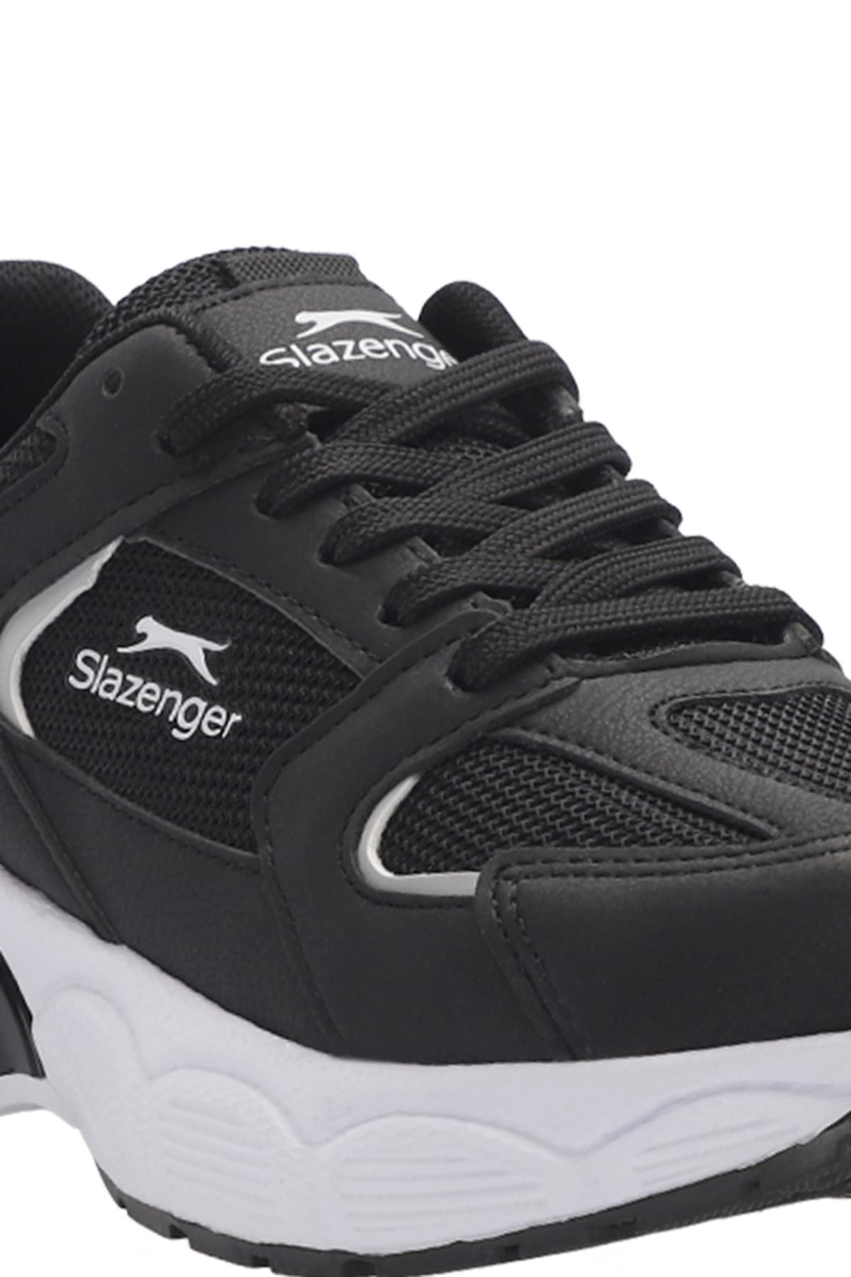 SLAZENGER ZEX Kadın Sneaker Ayakkabı Siyah / Beyaz görsel 4