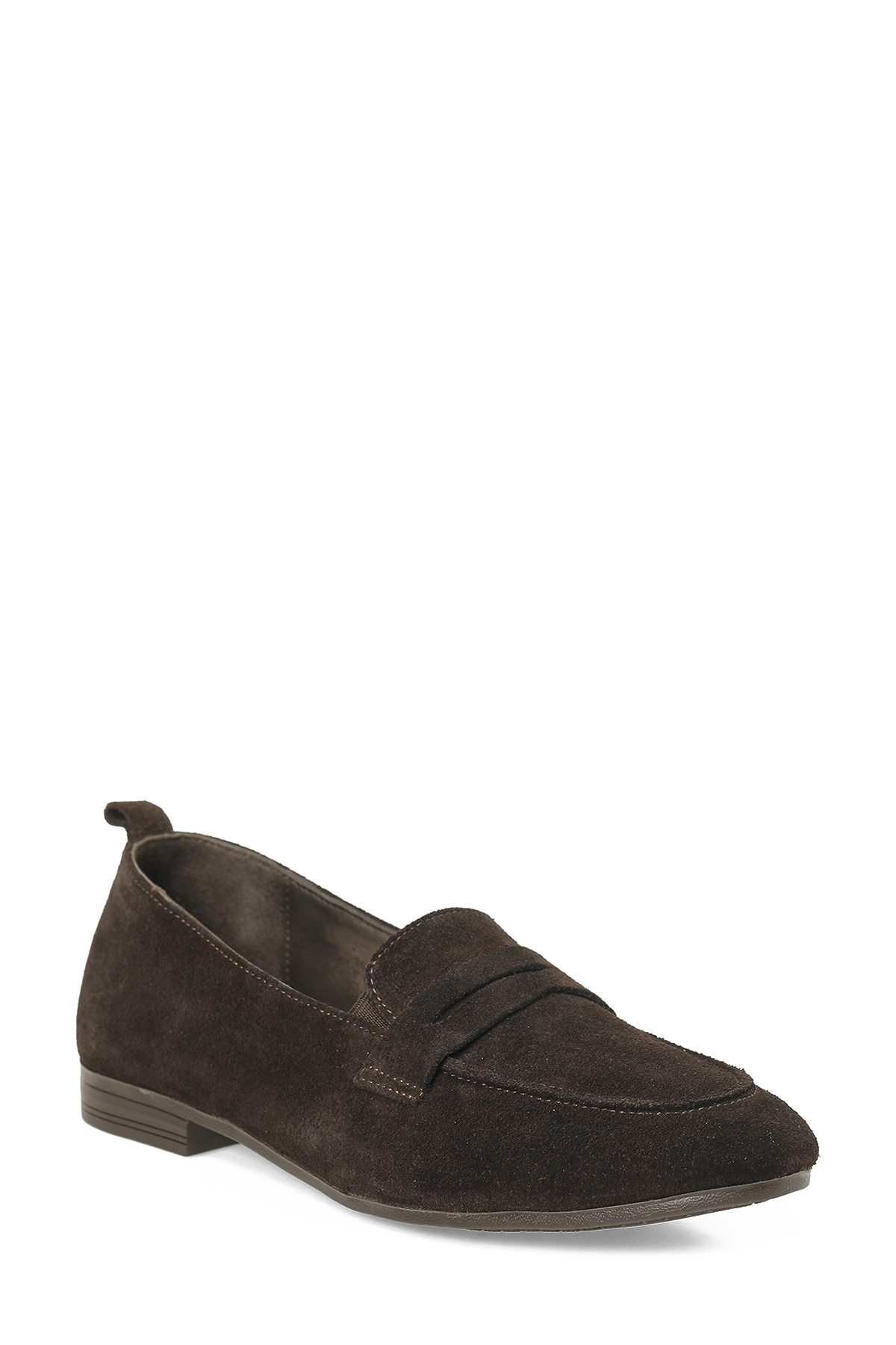 Polaris 327008S.Z 6FX Kahverengi Kadın Loafer görsel 2