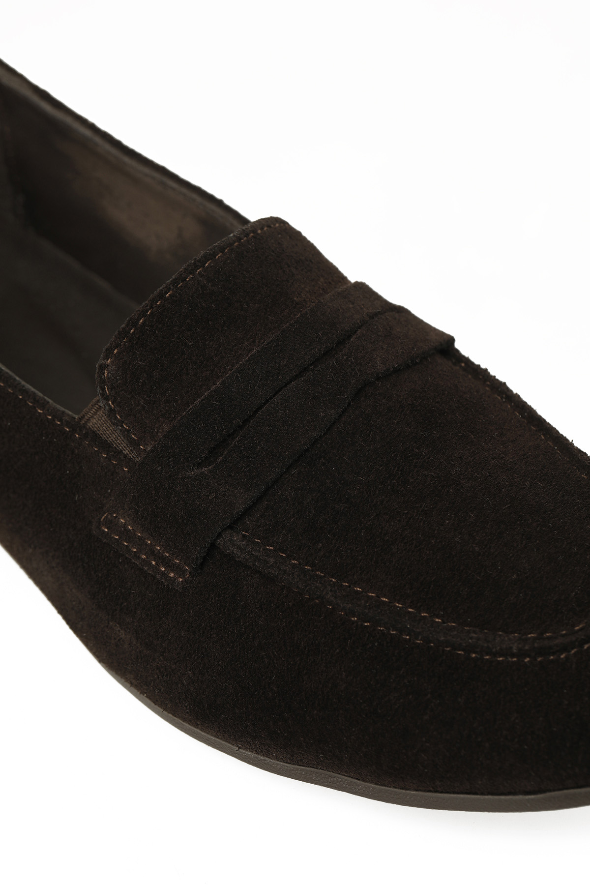 Polaris 327008S.Z 6FX Kahverengi Kadın Loafer görsel 7