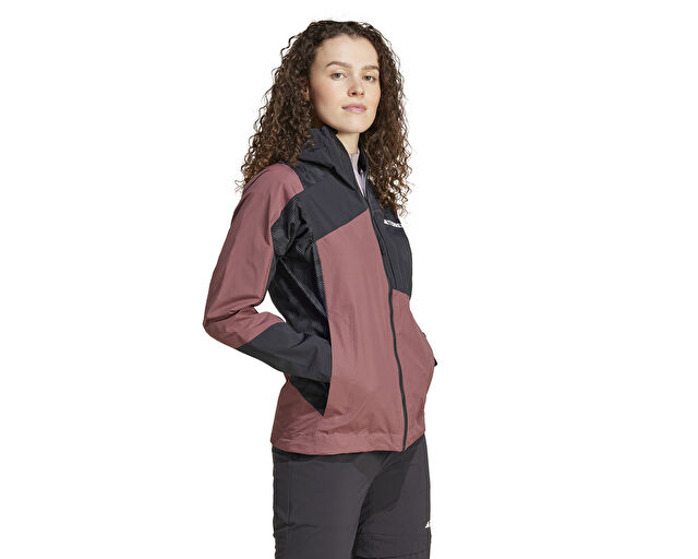 Adidas W Xpr Hyb Rr J Kadın Yağmurluk IX1576 Siyah görsel 3