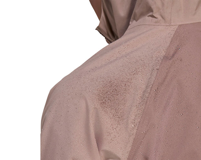 Adidas W Terrex Mt 2L Rain Jk Kadın Outdoor Yağmurluk JN0857 Kahverengi görsel 5