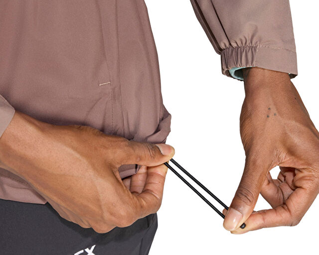Adidas W Terrex Mt 2L Rain Jk Kadın Outdoor Yağmurluk JN0857 Kahverengi görsel 6
