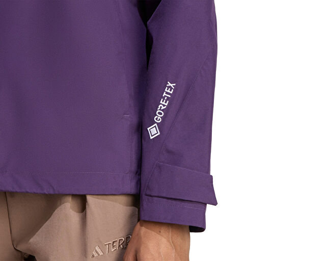 Adidas W Terrex Xpr 2L Gore J Kadın Outdoor Yağmurluk JL9804 Mor görsel 6