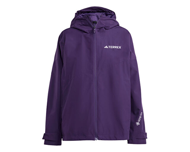 Adidas W Terrex Xpr 2L Gore J Kadın Outdoor Yağmurluk JL9804 Mor görsel 7