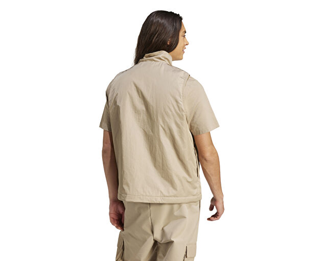 Adidas U Ce U Vest Unisex Günlük Yelek IS9282 Bej görsel 2