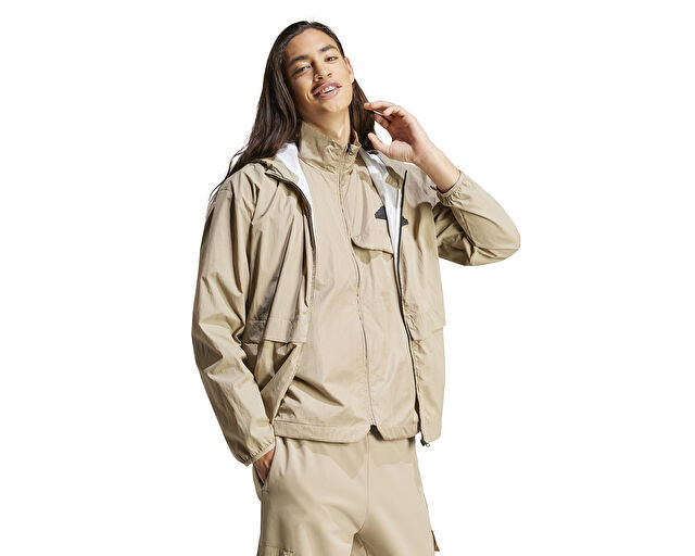 Adidas U Ce U Vest Unisex Günlük Yelek IS9282 Bej görsel 3