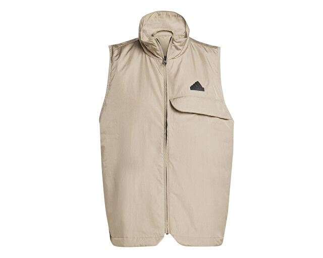 Adidas U Ce U Vest Unisex Günlük Yelek IS9282 Bej görsel 4