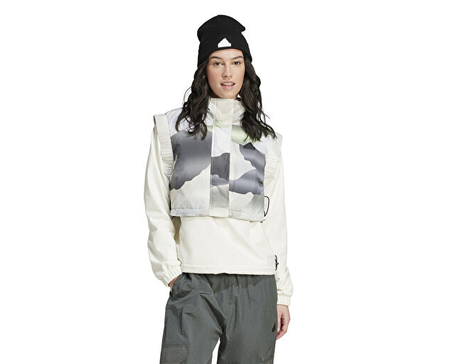 Adidas W C Esc Aop Vst Kadın Günlük Yelek IX3838 Krem