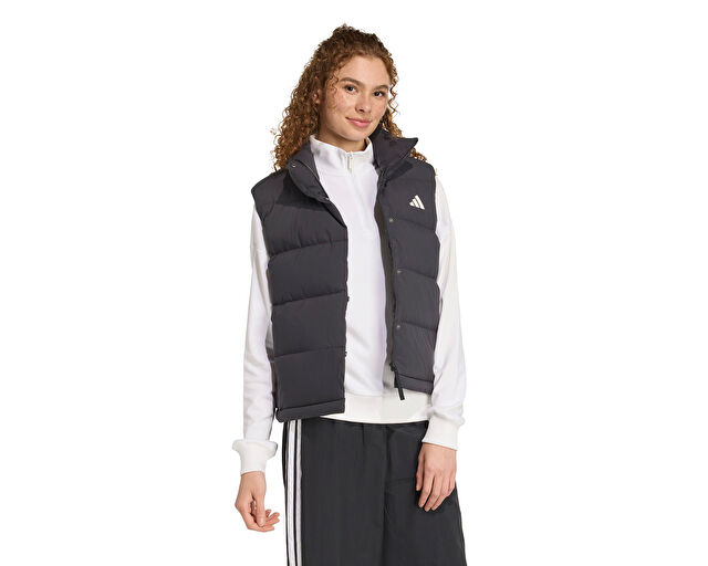 Adidas W Helionic Vest Kadın Günlük Yelek JN2090 Siyah görsel 3