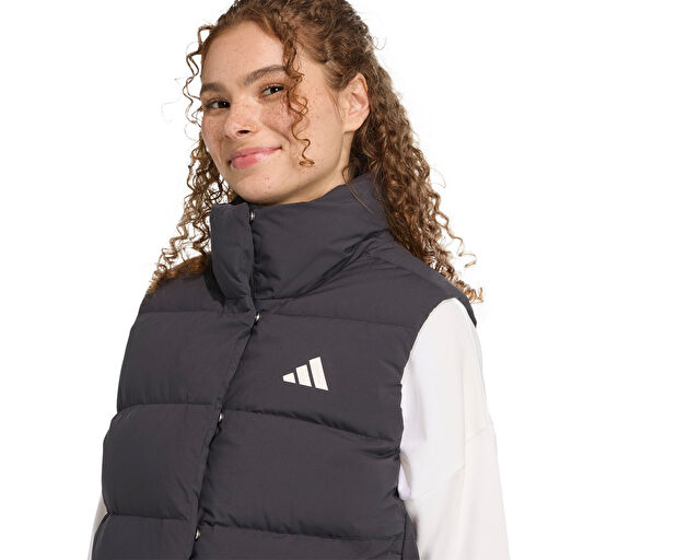 Adidas W Helionic Vest Kadın Günlük Yelek JN2090 Siyah görsel 4