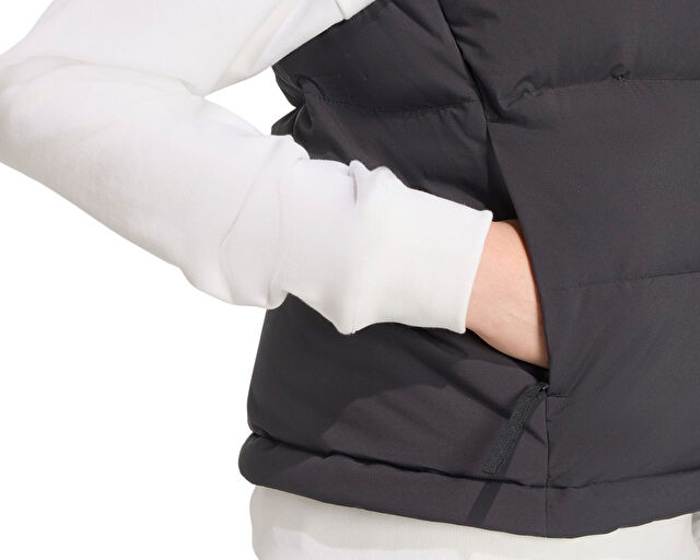 Adidas W Helionic Vest Kadın Günlük Yelek JN2090 Siyah görsel 5