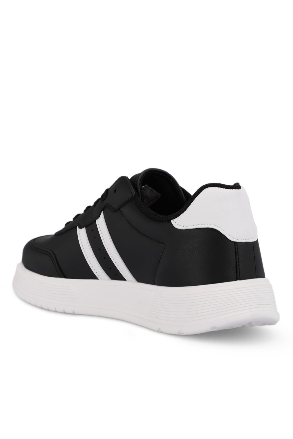 SLAZENGER ZIPPER I Erkek Sneaker Ayakkabı Siyah / Beyaz görsel 3