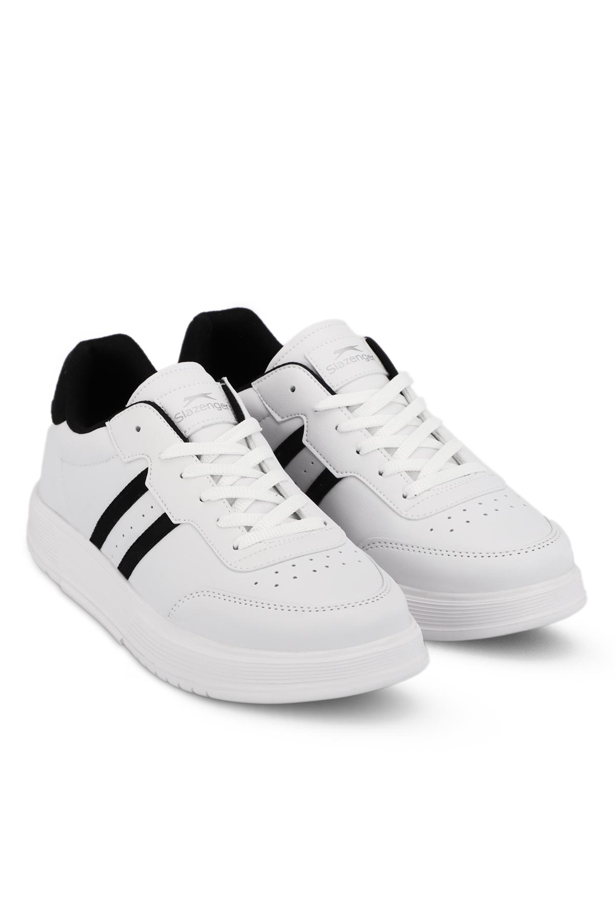 SLAZENGER ZIPPER I Erkek Sneaker Ayakkabı Beyaz / Siyah görsel 2