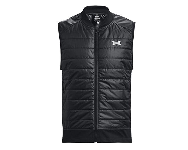 Under Armour Ua Launch Insulated Erkek Günlük Yelek 1380870-001 Siyah görsel 4