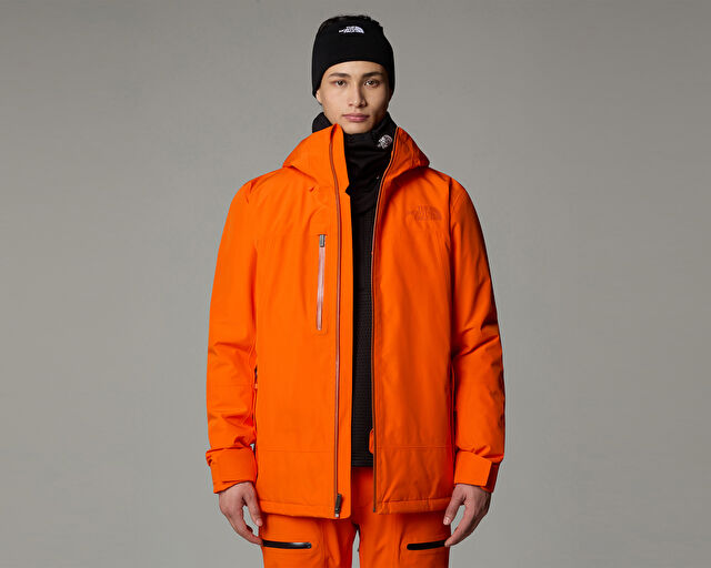 The North Face M Descendit Jacket Erkek Kayak Montu NF0A87Y91OP1 Turuncu görsel 3