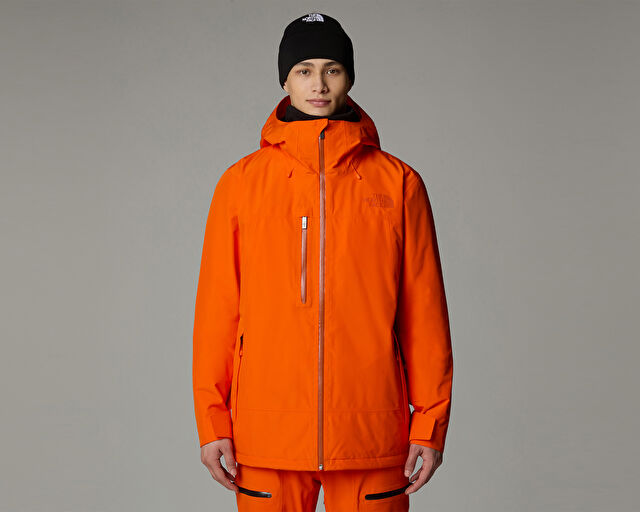 The North Face M Descendit Jacket Erkek Kayak Montu NF0A87Y91OP1 Turuncu görsel 4
