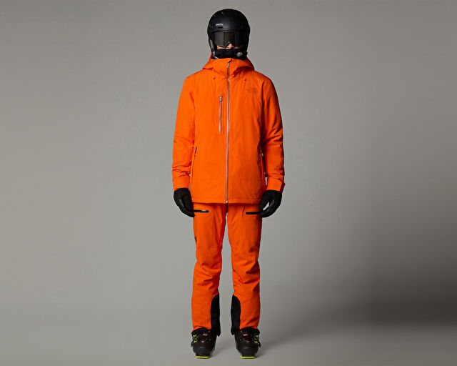 The North Face M Descendit Jacket Erkek Kayak Montu NF0A87Y91OP1 Turuncu görsel 6