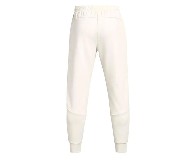 Under Armour Ua Unstoppable Flc Jgr Eu Erkek Günlük Eşofman Altı 1389353-110 Bej görsel 2
