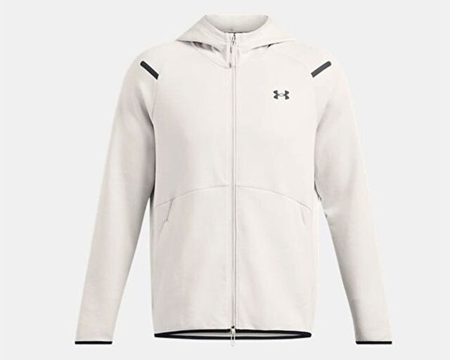 Under Armour Ua Unstoppable Flc Erkek Günlük Ceket 1389352-110 Bej görsel 5