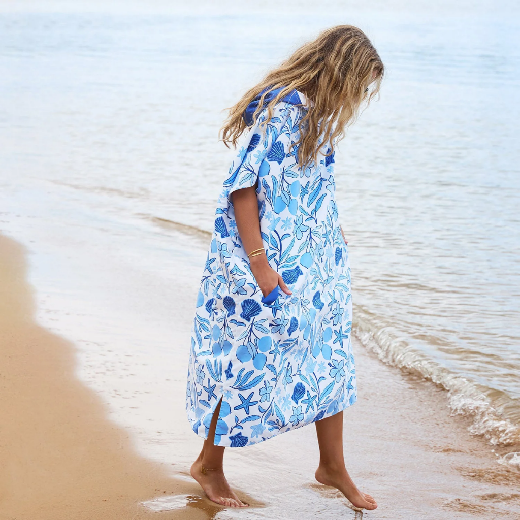 Dock & Bay Dock And Bay UV Korumalı Yetişkin Panço Design L Wavy Baby görsel 5