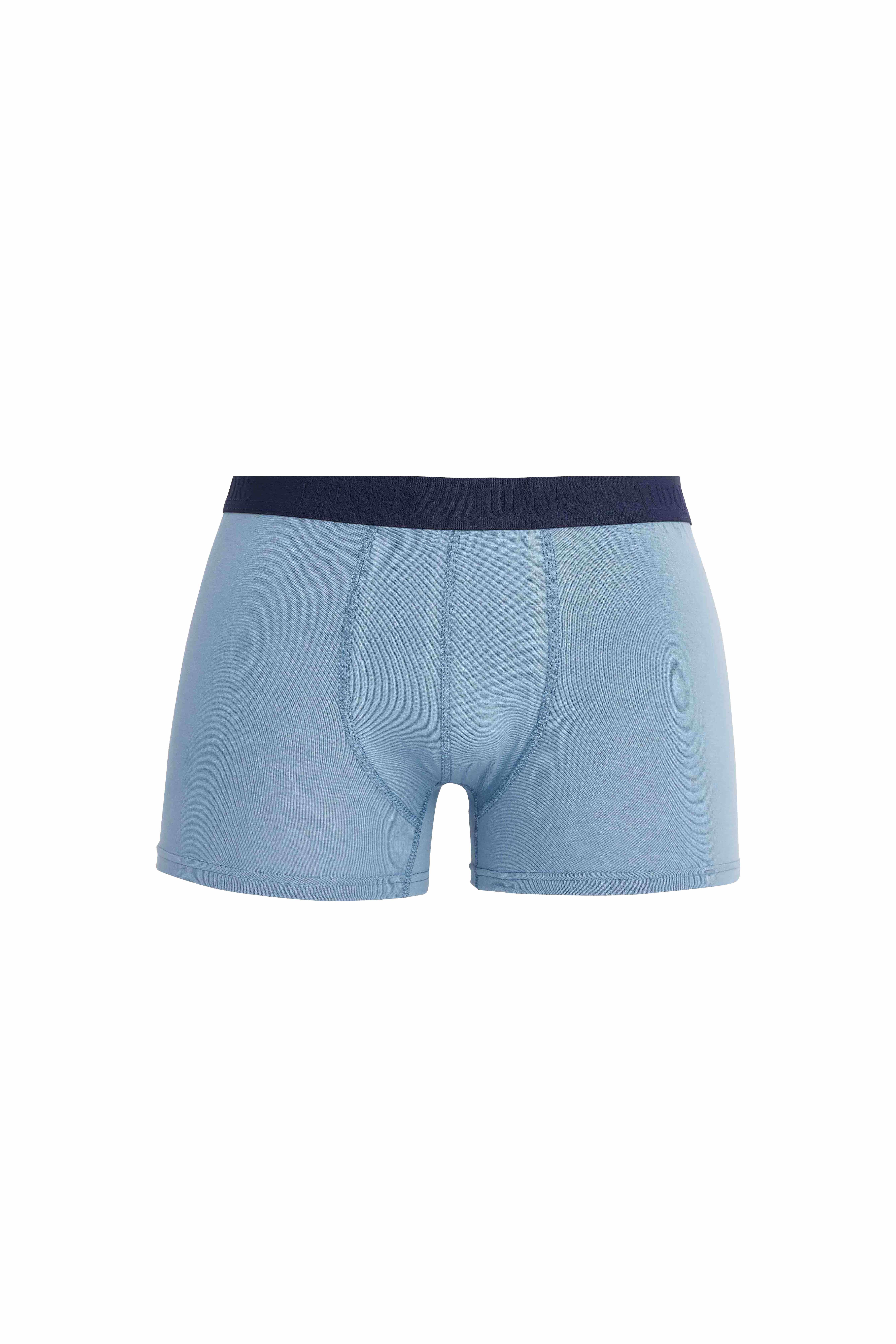 TUDORS Erkek 6'Lı Pamuklu Elastanlı Esnek Kumaş Premium Seri Boxer görsel 6