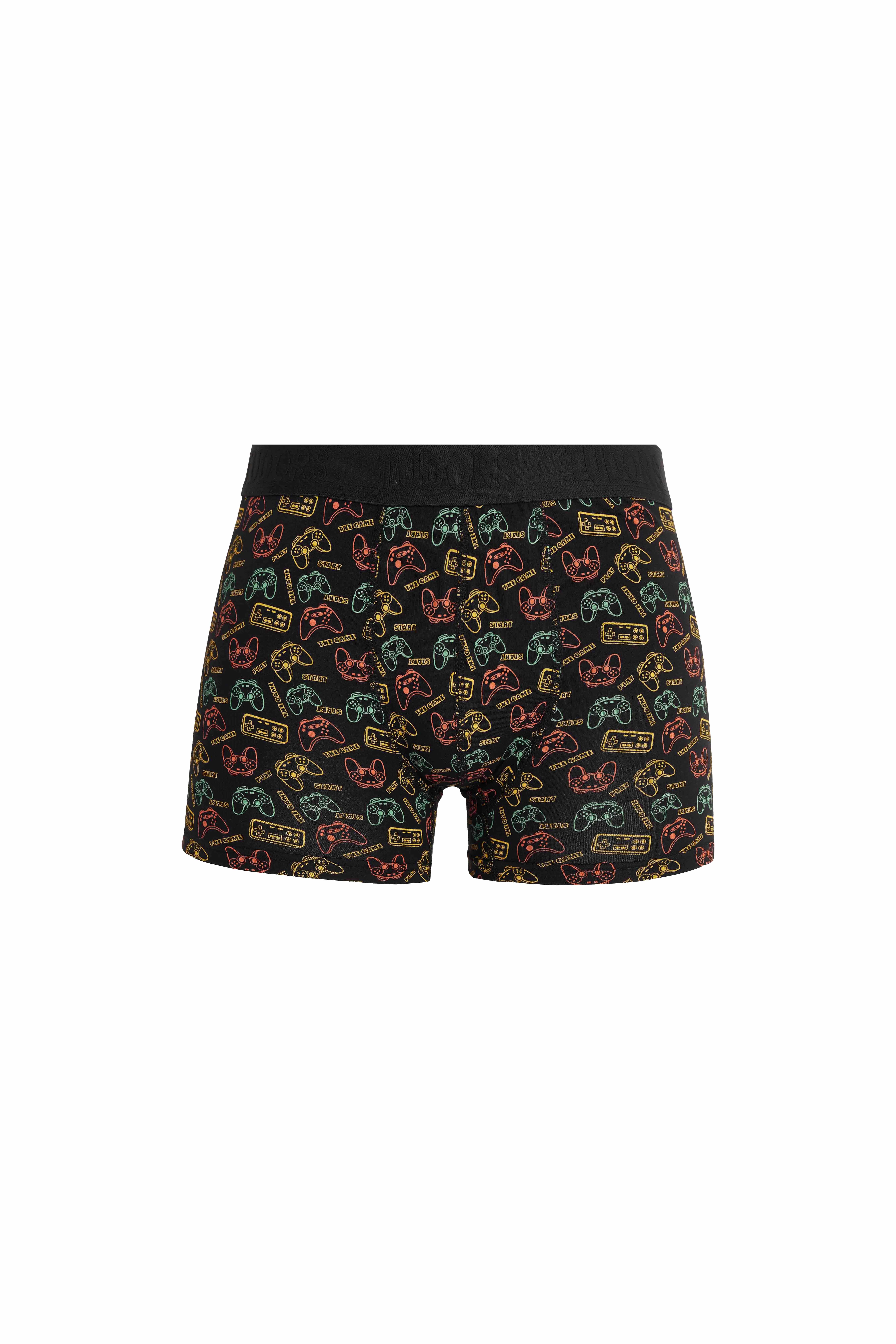TUDORS Erkek 6'Lı Pamuklu Elastanlı Esnek Kumaş Premium Seri Boxer görsel 3
