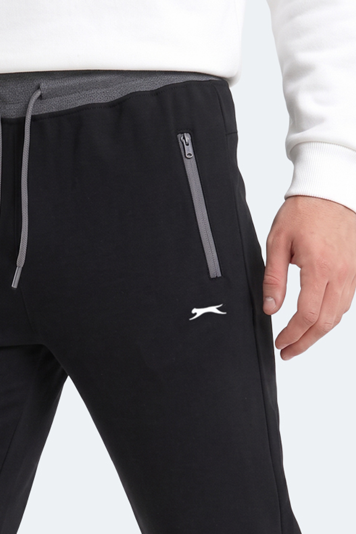 SLAZENGER MADGE Erkek Siyah Eşofman Altı görsel 4