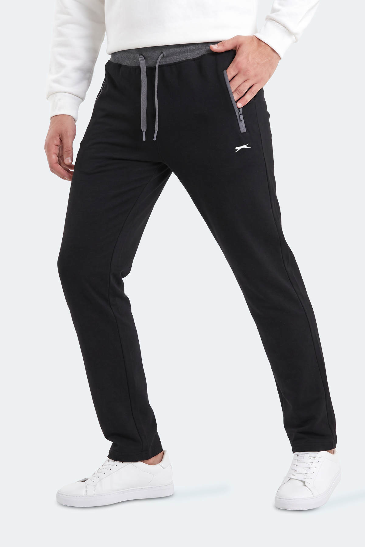SLAZENGER MADGE Erkek Siyah Eşofman Altı görsel 5