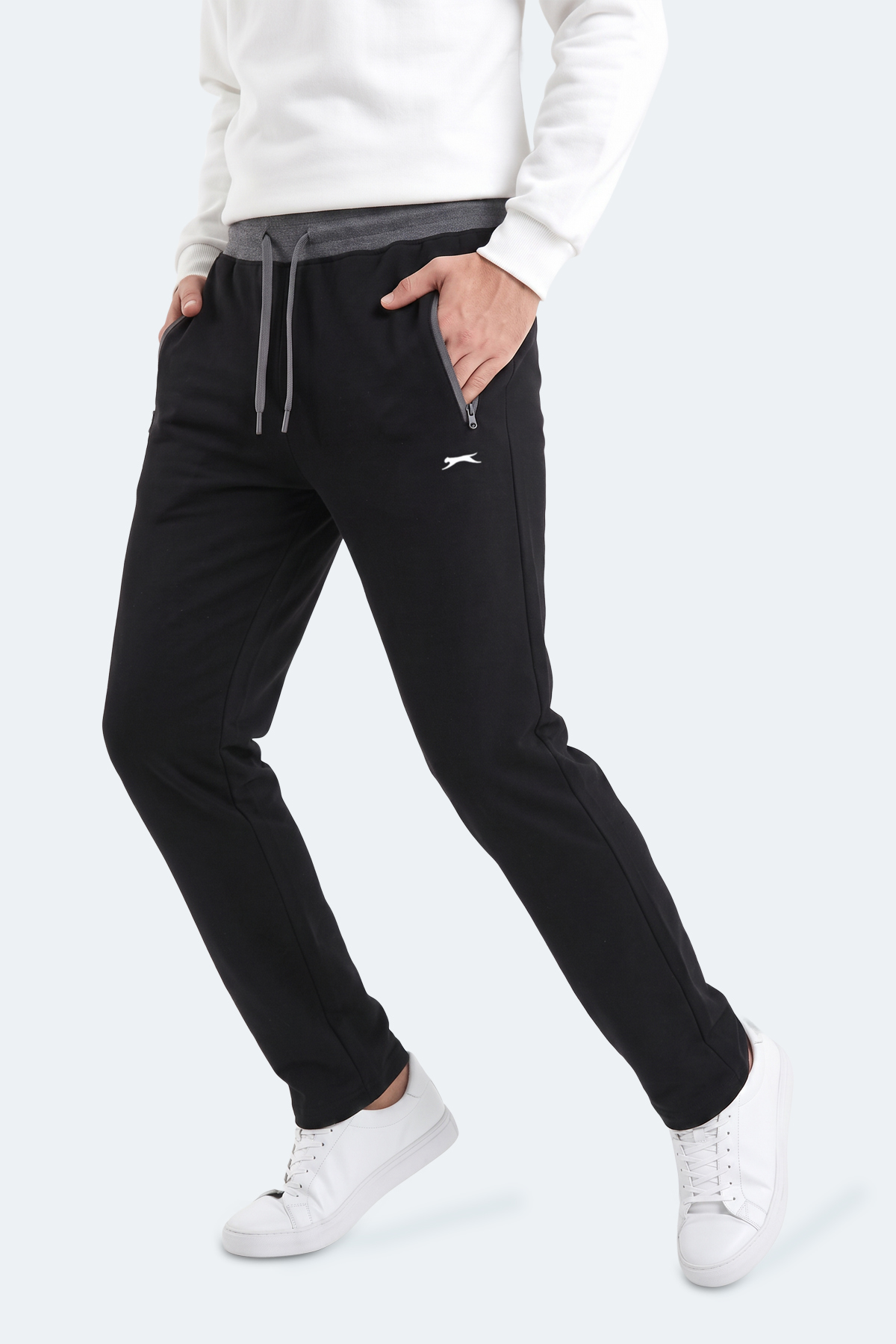 SLAZENGER MADGE Erkek Siyah Eşofman Altı görsel 7