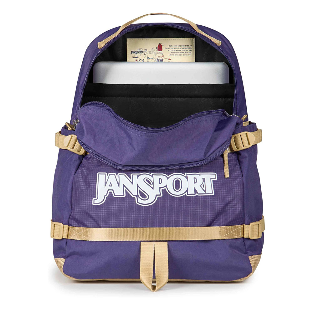 Jansport Small Seattle Pack Sırt Çantası Amethyst Angst EK0A5BK15Z01 görsel 5