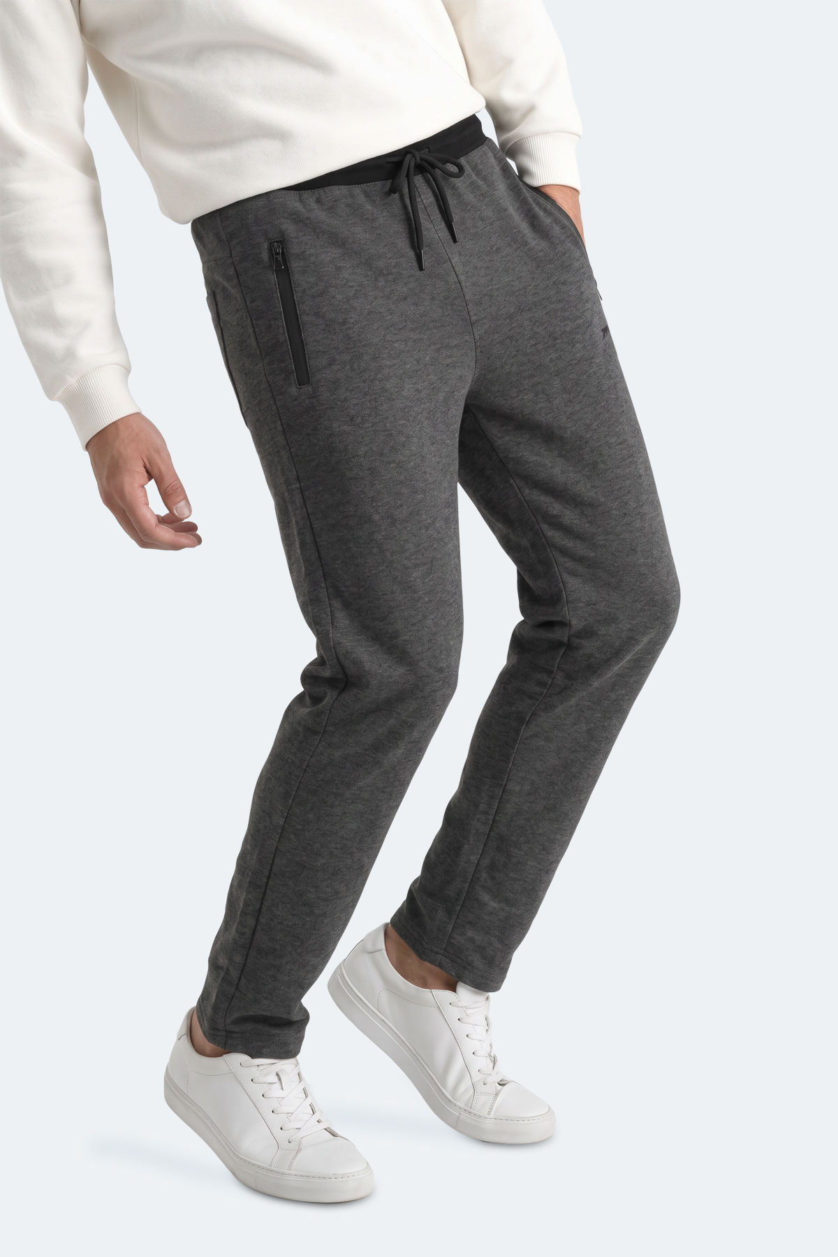 SLAZENGER MADGE Erkek Antrasit Eşofman Altı görsel 8