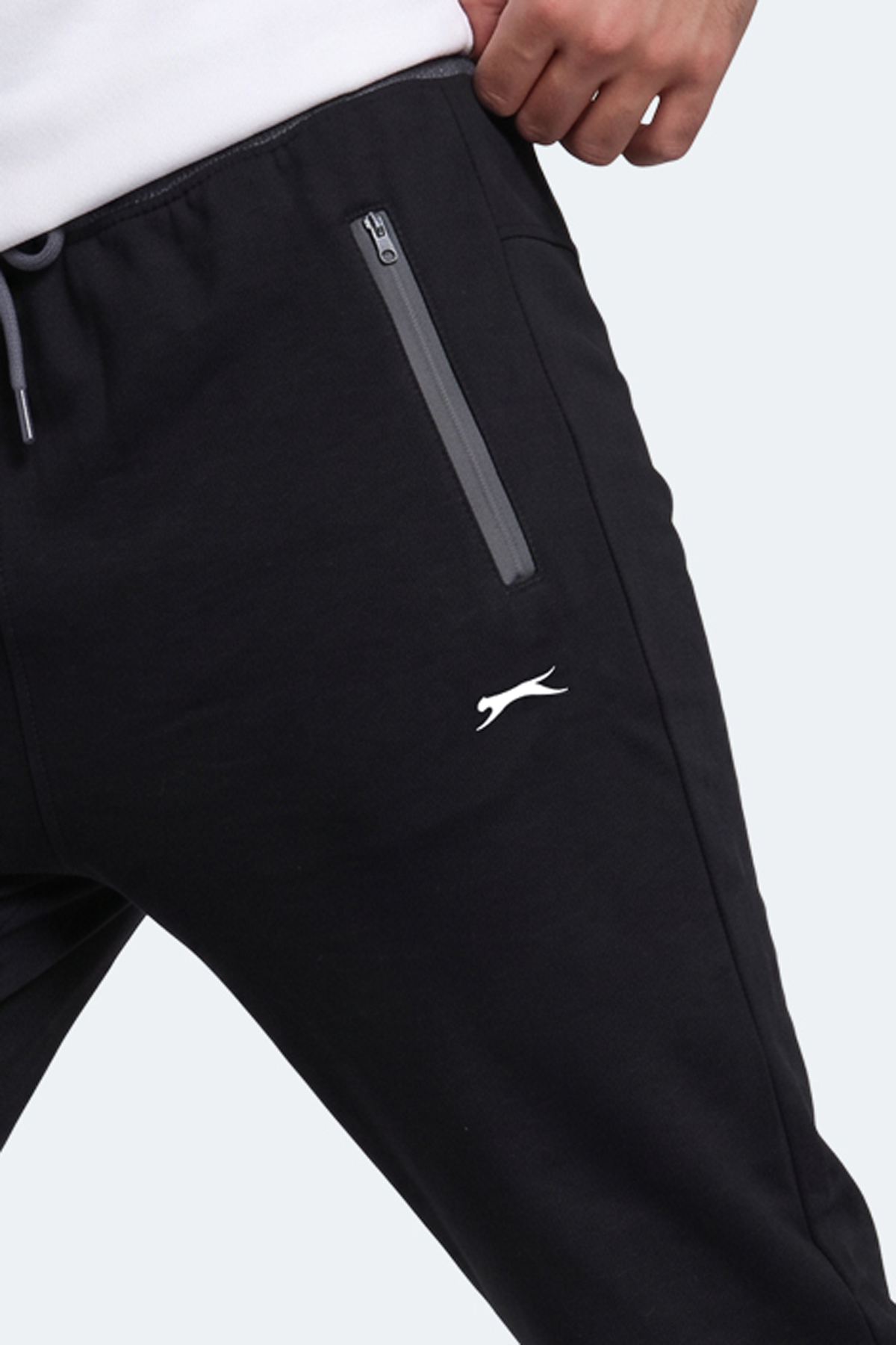 SLAZENGER MAKAR Erkek Siyah Eşofman Altı görsel 4