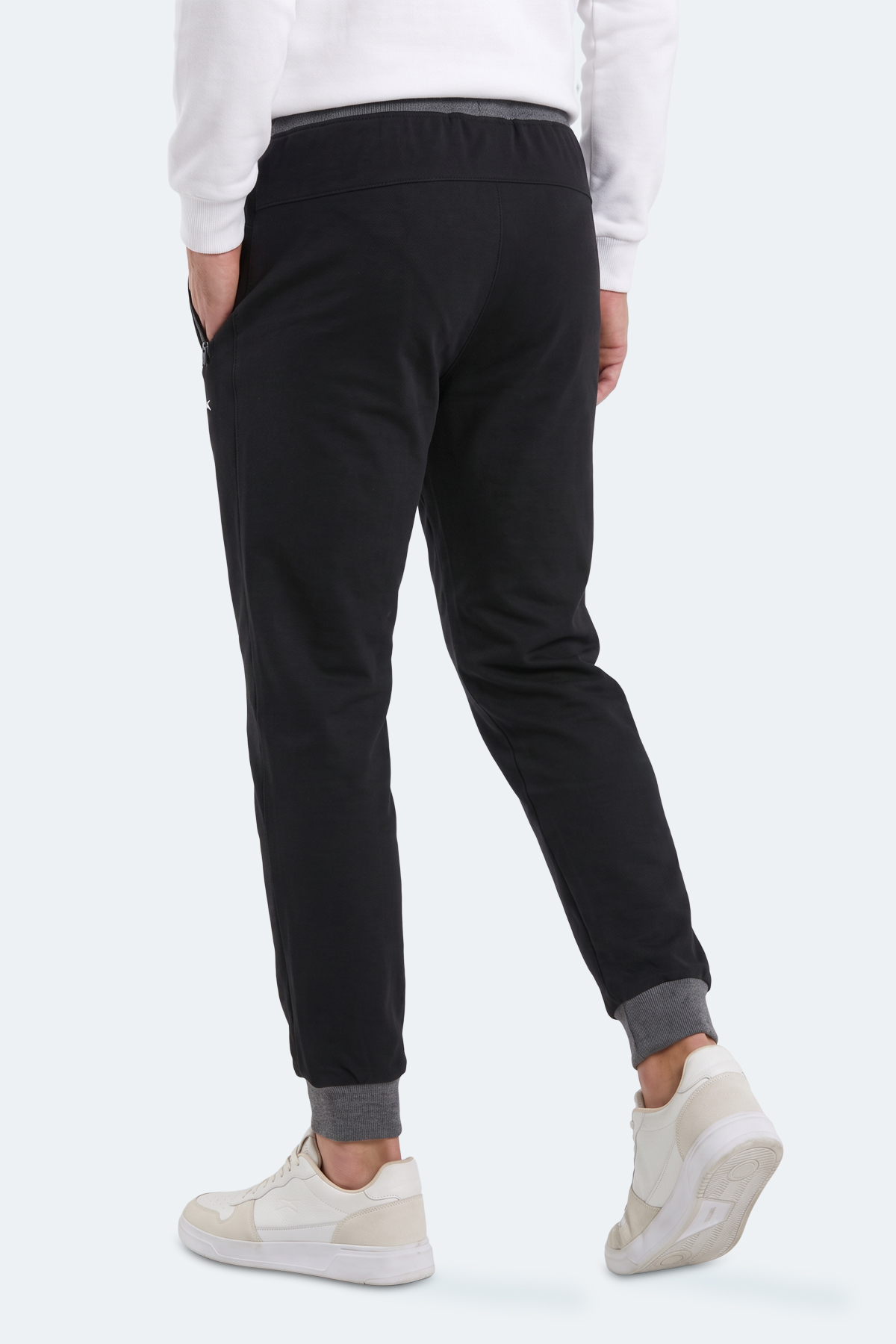 SLAZENGER MAKAR Erkek Siyah Eşofman Altı görsel 5