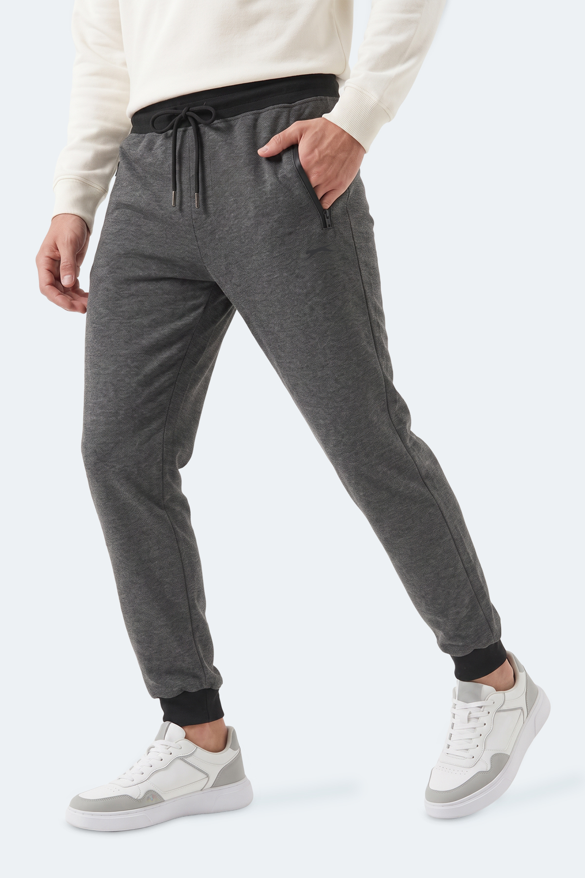 SLAZENGER MAKAR Erkek Antrasit Eşofman Altı görsel 6