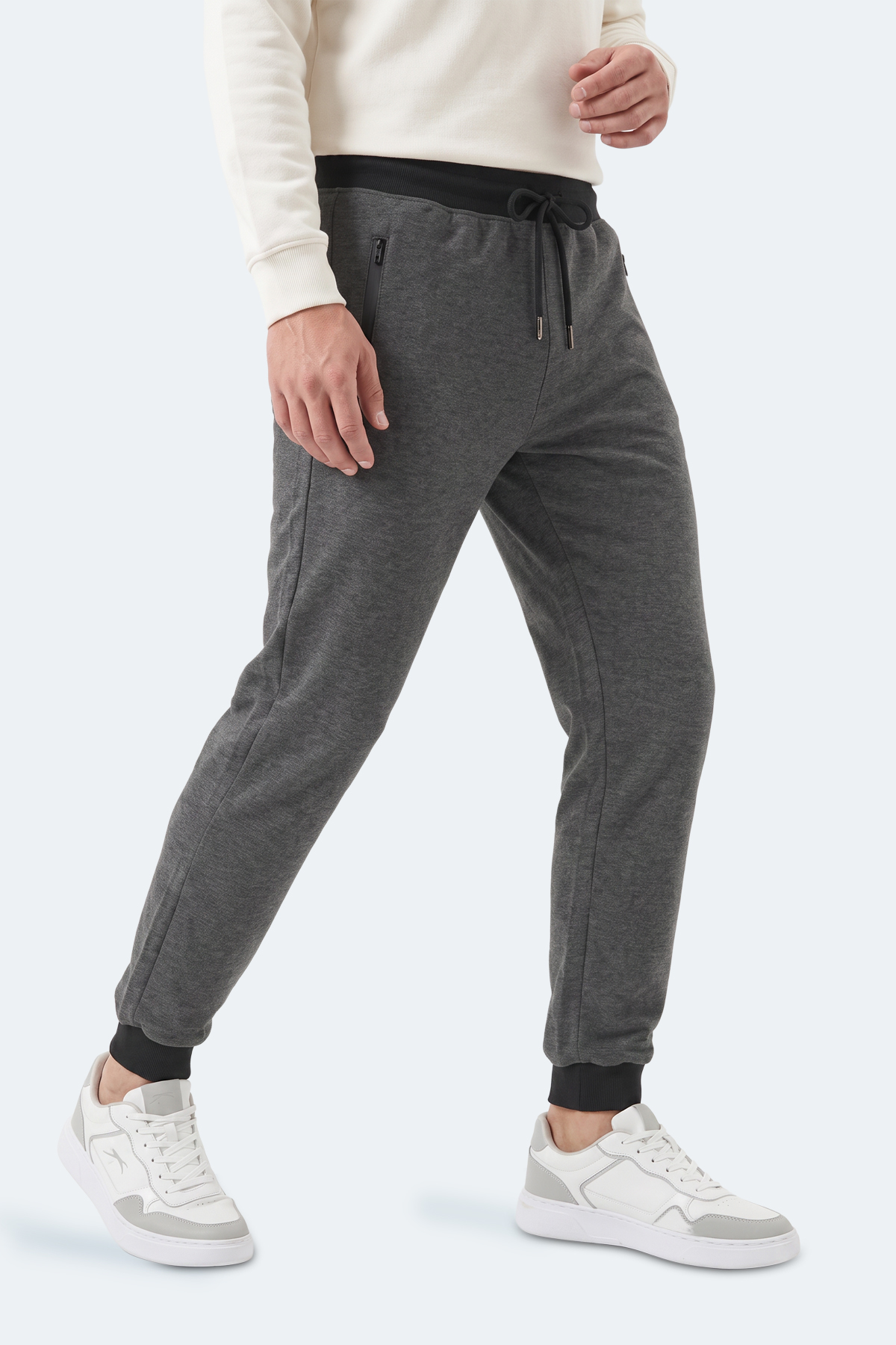 SLAZENGER MAKAR Erkek Antrasit Eşofman Altı görsel 7