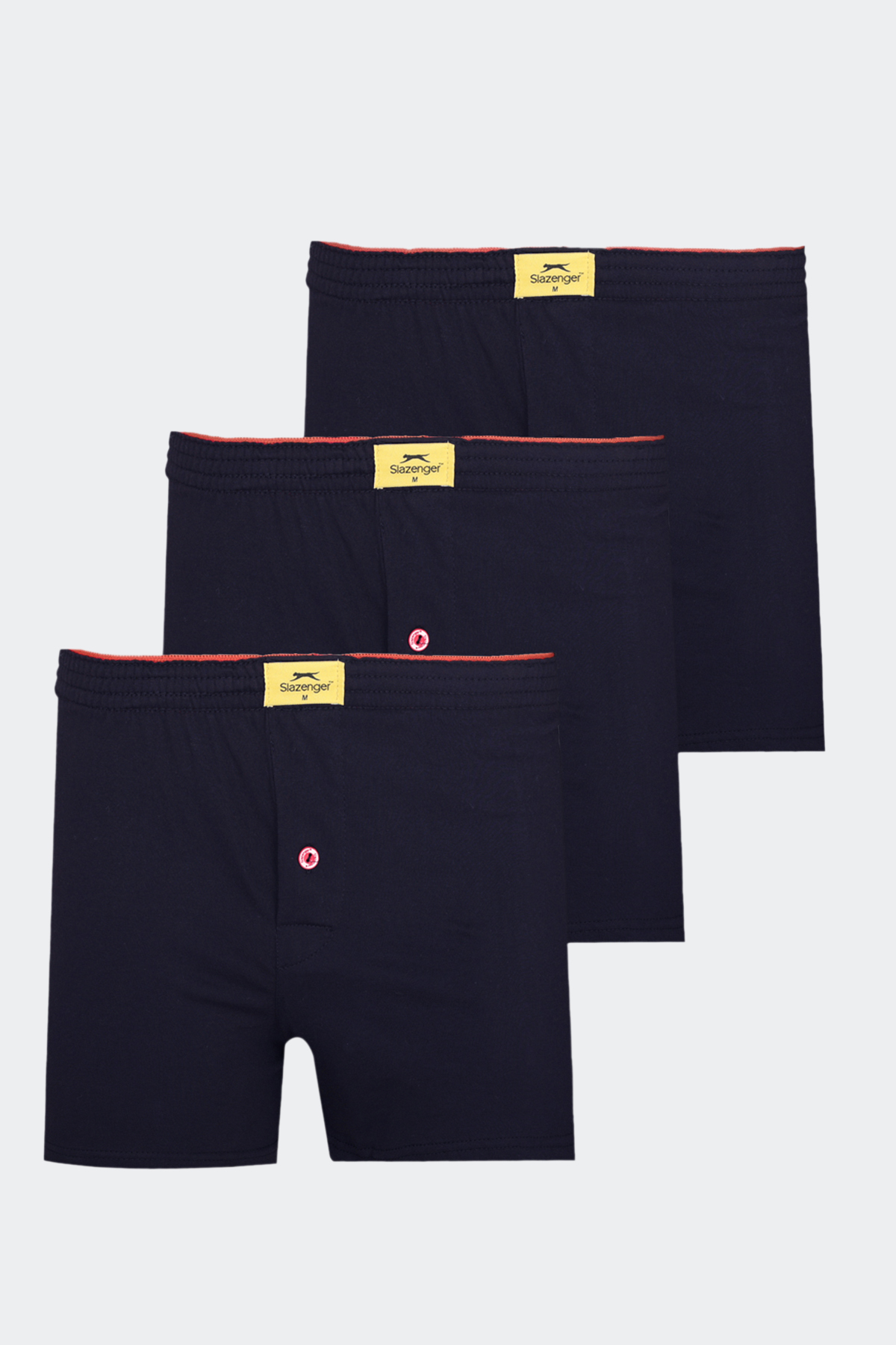 SLAZENGER HE 3 lü Set Erkek Lacivert Boxer